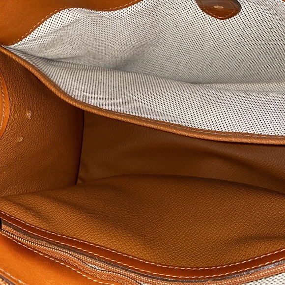 Vintage Dooney & Bourke Cabrio Leather Classic Satchel - Picture 10 of 13